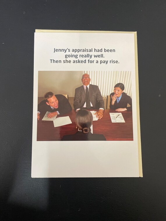 Appraisal Funny Blank Greetings Card - Etsy