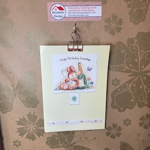 Carte de voeux joyeux anniversaire petit-fils