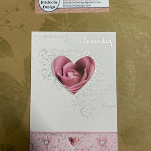 Happy Pearl Wedding 30-jarig jubileum wenskaart