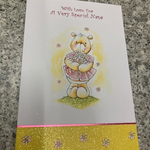 Tarjeta de felicitación de feliz cumpleaños para Nana