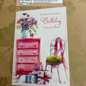 Happy Birthday Greetings Card