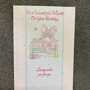 Cartão de Feliz Aniversário Mãe