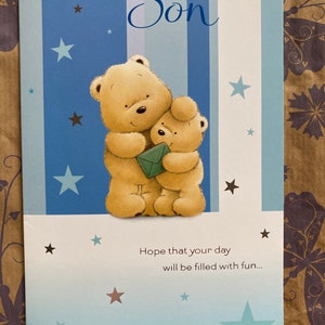 Happy Birthday Son Grußkarte