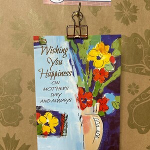 Biglietto di auguri per la festa della mamma