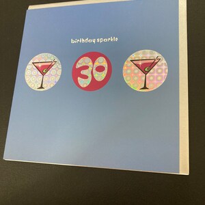 Alles Gute zum 30. Geburtstag Grußkarten Cocktail