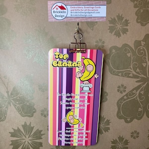 Carte de voeux amusante Top Banana