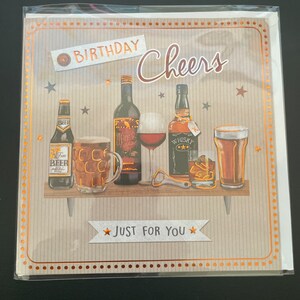 Carte de voeux d'anniversaire