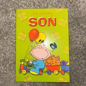 Alles Gute zum Geburtstag Sohn Grußkarte