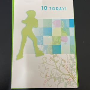 Carte de voeux 10e anniversaire