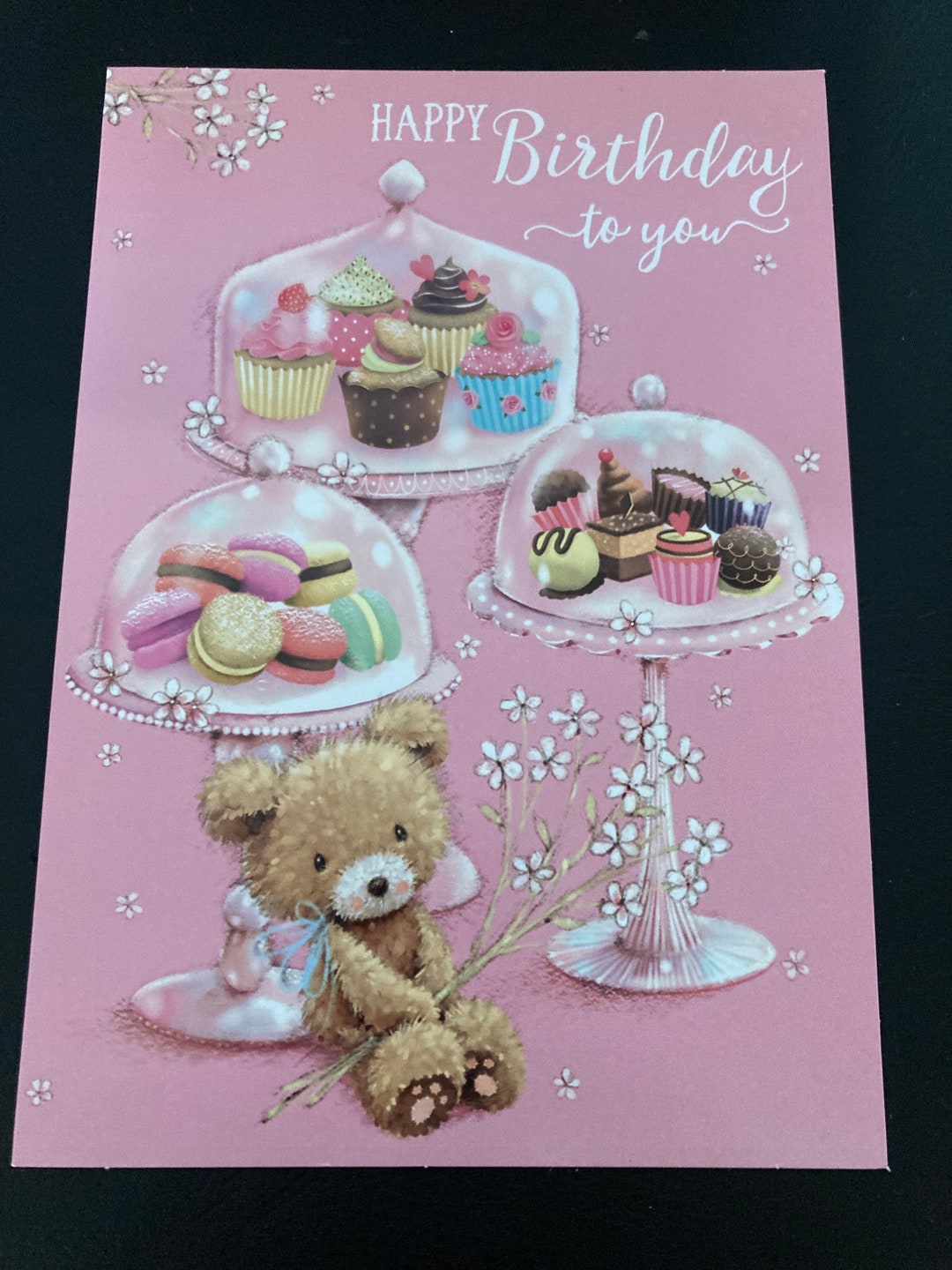 happy birthday greeting cards with cake Images High... Cakes Happy Birthday Greetings Card - Etsy