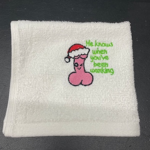  WCGXKO Cum Rag Vag Rag Naughty Funny Bathroom Towel for  Boyfriend Huaband Adult Humor Gift (Cum -4) : Home & Kitchen