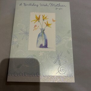 Cartão de Feliz Aniversário Mãe Mãe