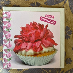 Carte de Voeux Joyeux Anniversaire Parfumée à la Vanille