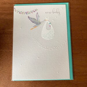 Nouvelle carte de vœux pour bébé