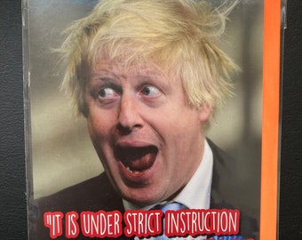 Funny Boris Johnson - Etsy UK