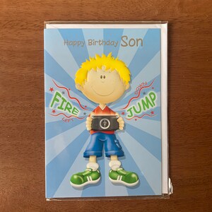 Alles Gute zum Geburtstag Sohn Grußkarte