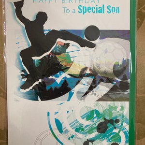 Cartão de felicitações de aniversário do filho