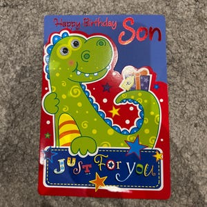Alles Gute zum Geburtstag Sohn Grußkarte