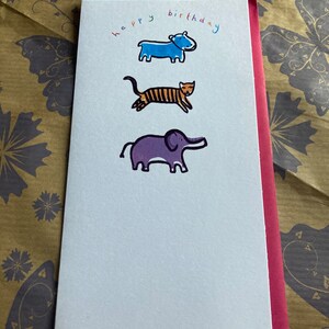 Cartão de felicitações de feliz aniversário