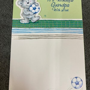 Biglietto di auguri di buon compleanno del nonno