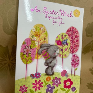 Ein Osterwunsch speziell für Dich bei der Ostergrußkarte