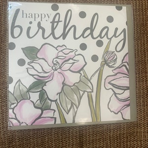 Blumen alles Gute zum Geburtstag Grüße Karte