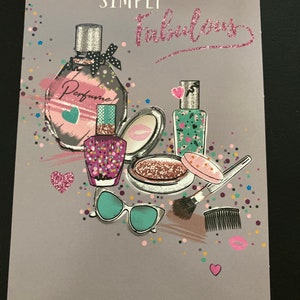 Perfume-themed Birthday Card – InspiredBY Boutique