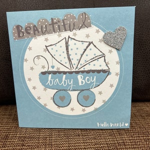 Congratulazioni per il tuo nuovo biglietto d'auguri per il bambino