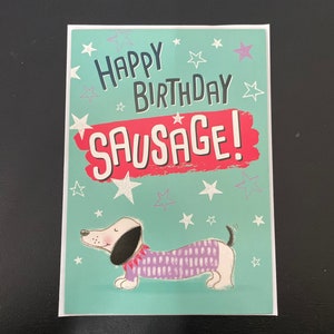 Alles Gute zum Geburtstag Wurst Lustige Geburtstagskarte
