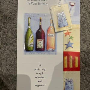 Tarjeta de felicitación de feliz cumpleaños para el abuelo
