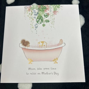 Biglietto di auguri per la festa della mamma