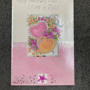 Glückwunschkarte für Mama und Papa zum Jubiläum