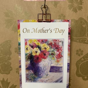 Biglietto di auguri per la festa della mamma