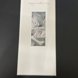 Cartão de felicitações feliz dia do casamento