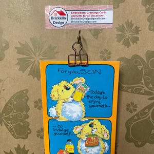 Tarjeta de felicitación de cumpleaños para hijo