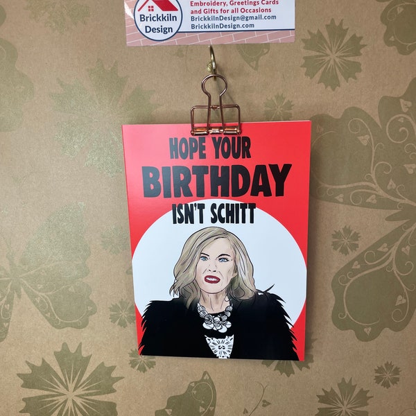 Schitts Creek Cards Etsy UK