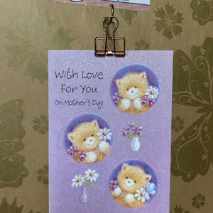 Biglietto di auguri per la festa della mamma
