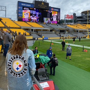 Pittsburgh Football Jean Jacket