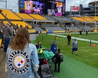 Pittsburgh Football Jean Jacket