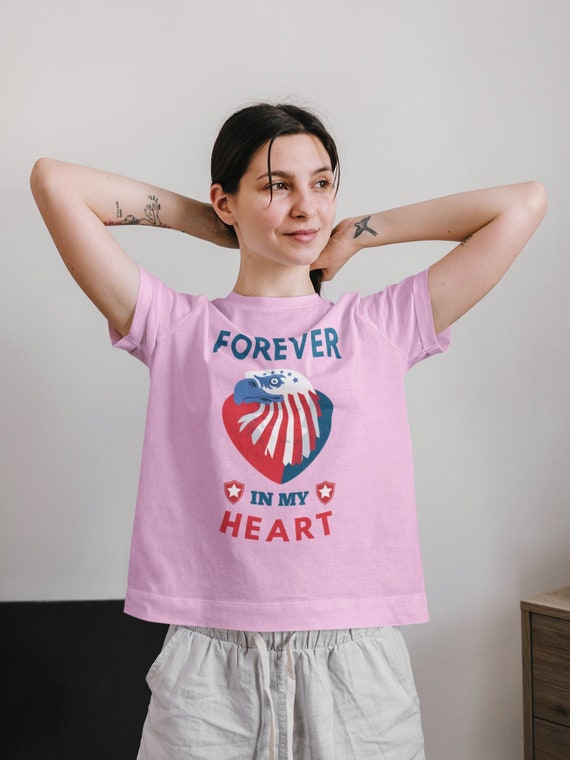 Heart T-shirt in Loving Memory Shirt - Etsy
