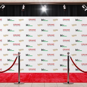 Step and Repeat Event Backdrop Banner, Photo Backdrop, Full Custom ...