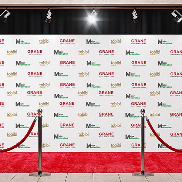 FREE Design Step and Repeat Event Backdrop Banner, Photo backdrop, Full Custom Backdrop, Personalized Banner, Vinyl Backdrop FREE DELIVERY