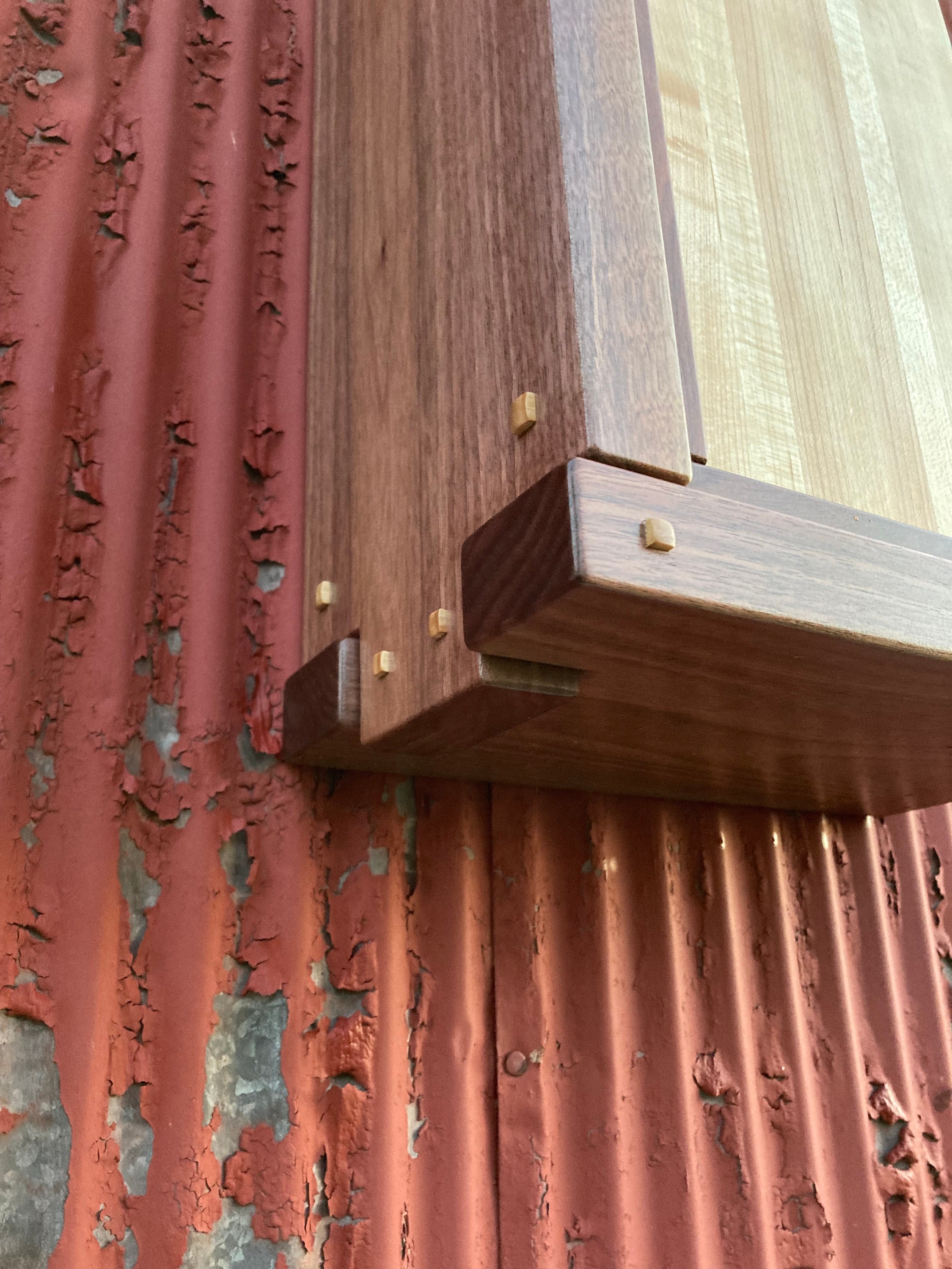 Greene & Greene Wall Mount Cutting Board Holder Etsy