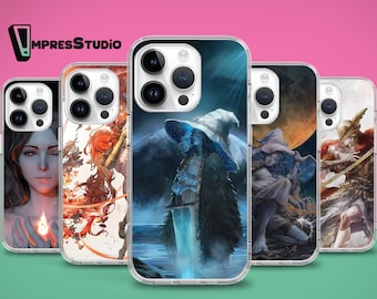 Indie Souls like game video game phone case for iPhone 16e 16 15 14 13 12 case for Samsung S24 FE A16 A55 A35 A15 Google Pixel 9 8 7