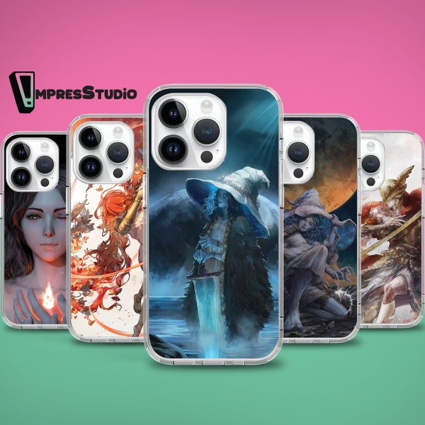 Indie Souls like game video game phone case for iPhone case 15 14 13 12 11 case for Samsung S24 FE S22 Ultra A55 A35 A15 Google Pixel 8 Pro
