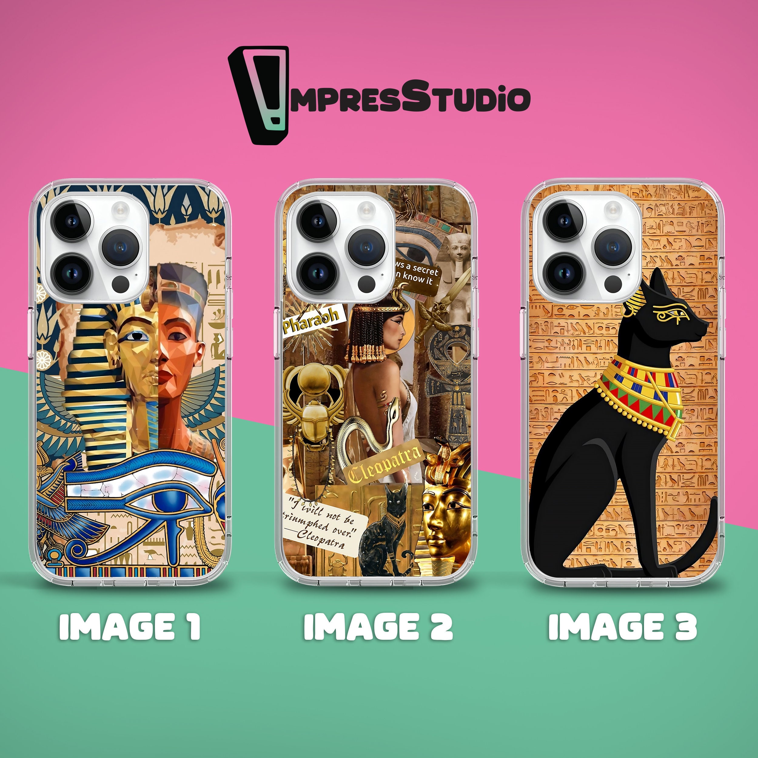 Ancient Egypt Phone Case for iPhone 16e 16 15 14 13 12 Case for Samsung ...
