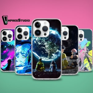 Cyberpunk Anime Comics Handyhülle für iPhone 16e 16 15 14 13 12 hülle für Samsung S25 S24 FE A16 A55 A35 A15 Case for Pixel 8 pro