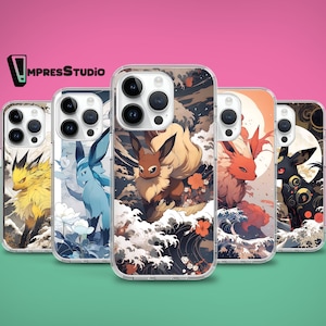 Étui pour téléphone de jeu vidéo japonais pour iPhone 16e 16 15 14 13 12 étui pour Samsung S25 S24 FE A16 A54 étui pour Pixel 8 pro
