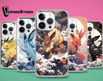 Japanese video game phone case for iPhone 16e 16 15 14 13 12 case for Samsung S25 S24 FE A16 A54 case for Pixel 8 pro