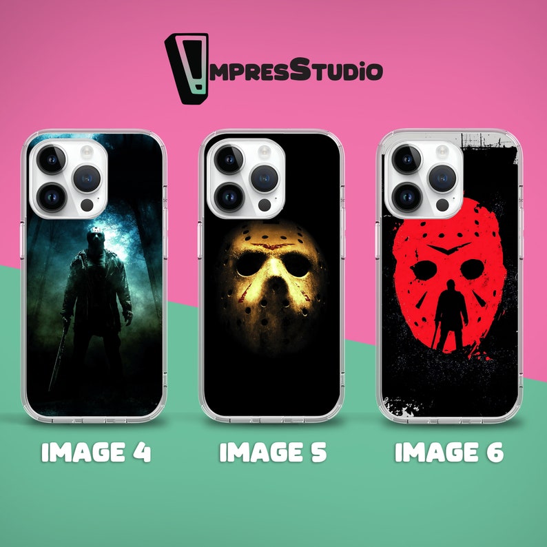 Halloween Horror Movie Phone Case for iPhone 17 Air 16e 16 15 Case for ...